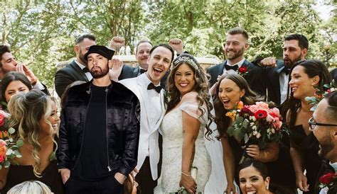 eminem's daughter gets married.